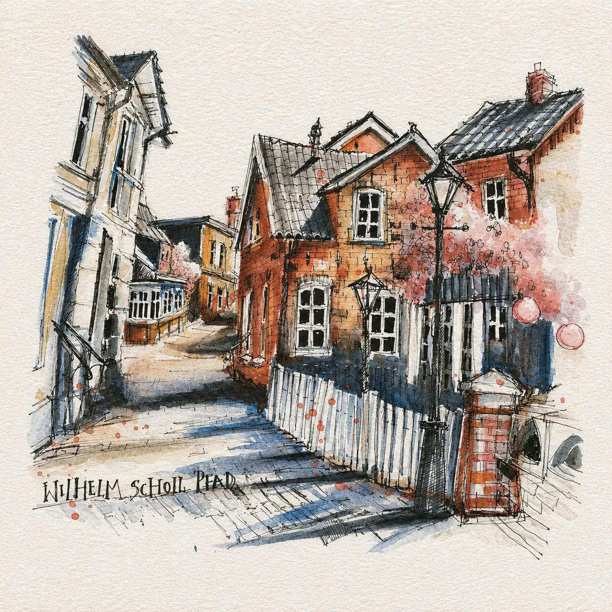 Wilhelm-Scholl-Pfad Borkum – FineArt-Kunstdruck – Nicole Wenning