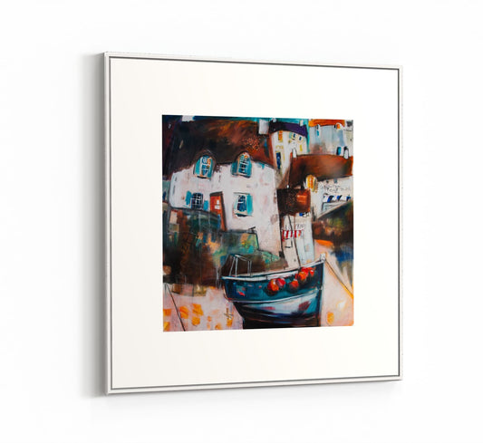 "Cornish Crab" auf Hahnemühle Agave 290 Papier - Atelier am Meer