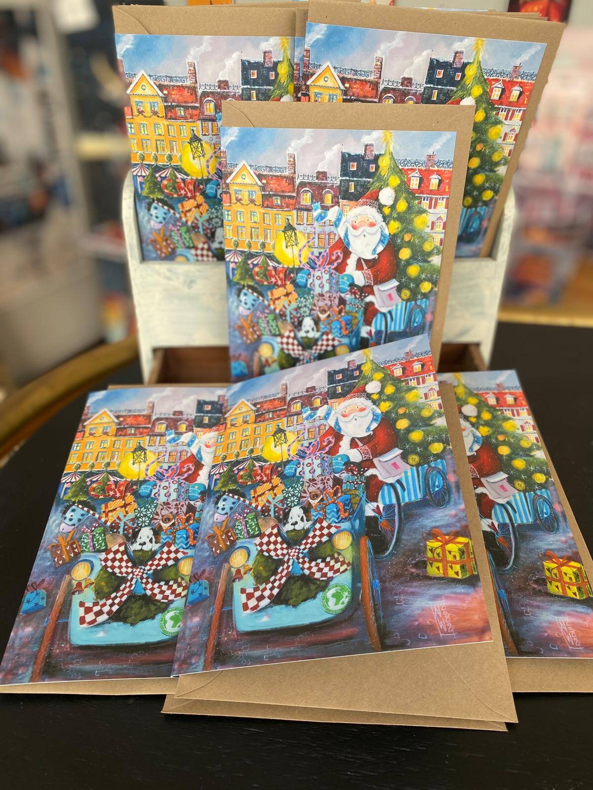 10 Weihnachtskarten von Nicole Wenning - Atelier am Meer