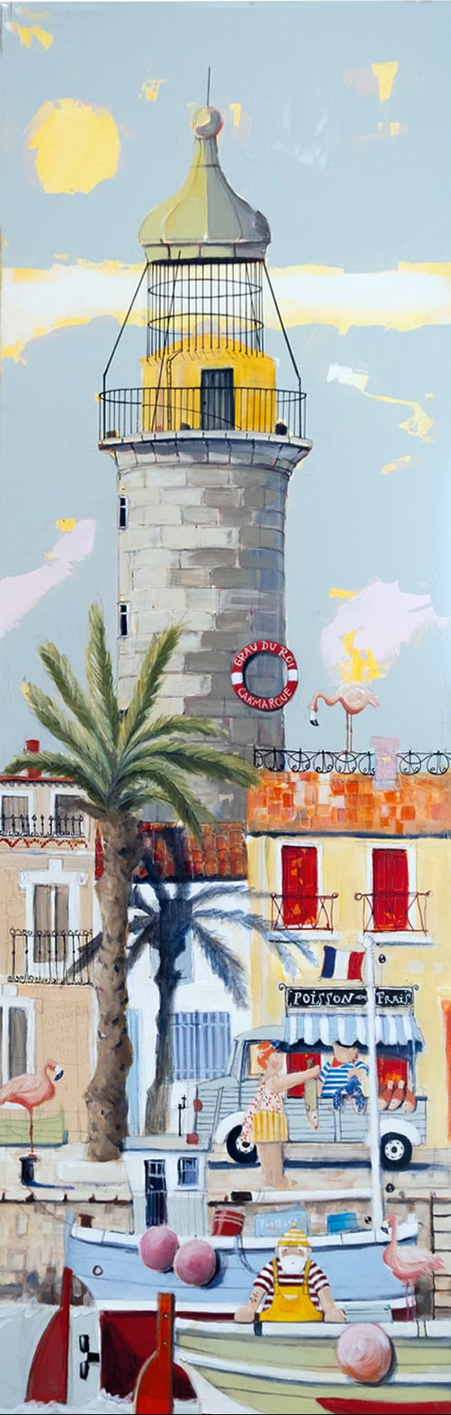 Le Grau-du-Roi gemalt von Nicole Wenning