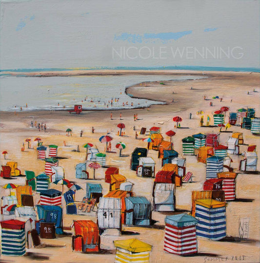 Sommerzeit gemalt von Nicole Wenning