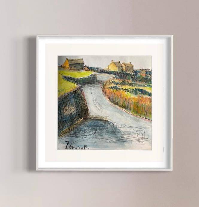 zennor feinart Print von Nicole Wenning