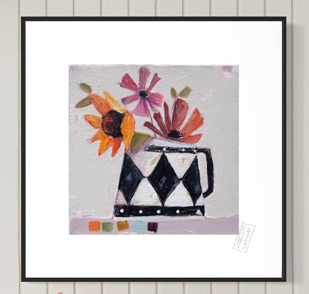 Stillleben Blumenmotiv - Fineartprint - Atelier am Meer