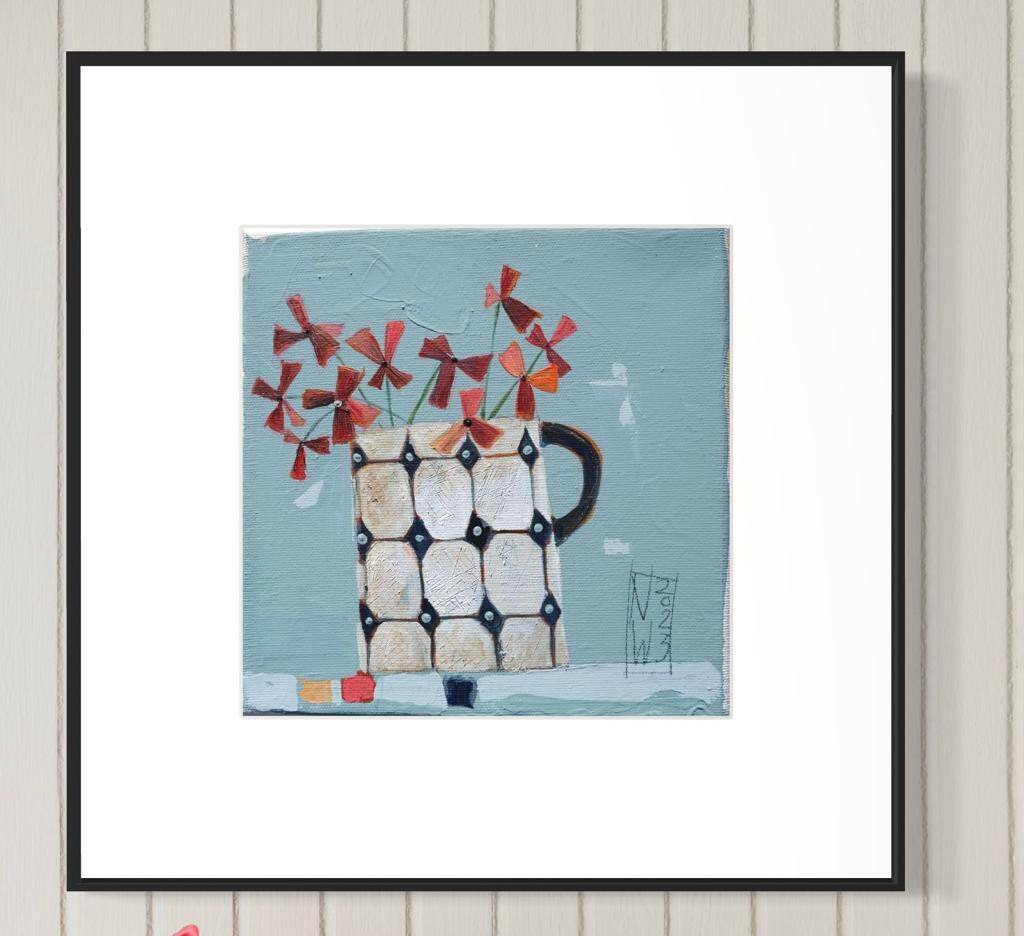 Stillleben Blumenmotiv Fineartprint - Atelier am Meer