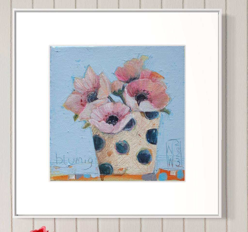 Stillleben"blumig" - Fineartprint - Atelier am Meer