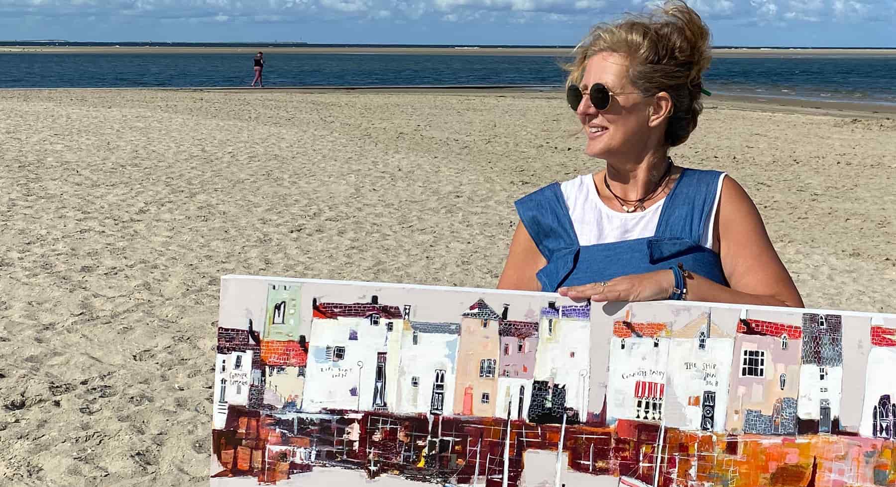 Nicole Wenning Atelier am Meer, Borkum, Wandbilder, Leinwandbilder, originale Malschule und Galerie