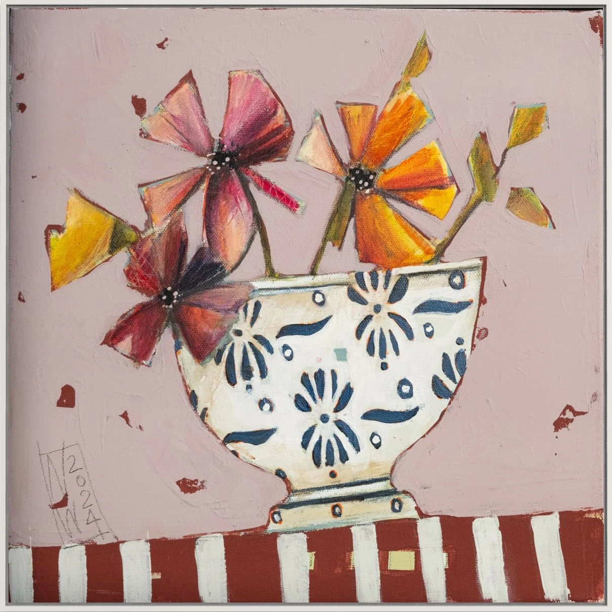 Zeitlose Stillleben in Acryl – Nicole Wenning | Atelier am Meer