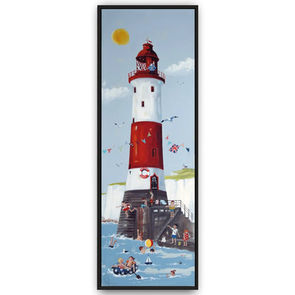 Beachy_Head Leuchtturm gemalt von Nicole Wenning