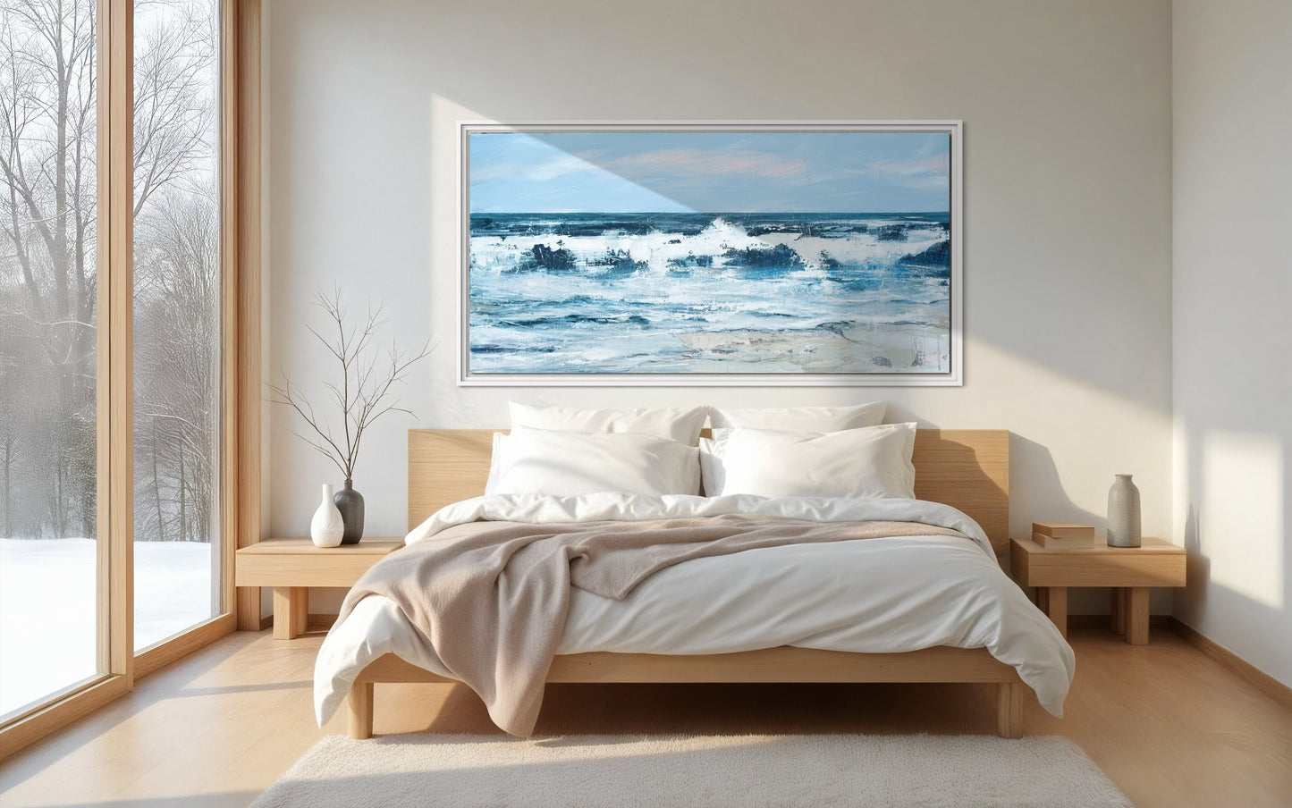 Maritimer Leinwanddruck  - Nordsee-Kunst von Nicole Wenning