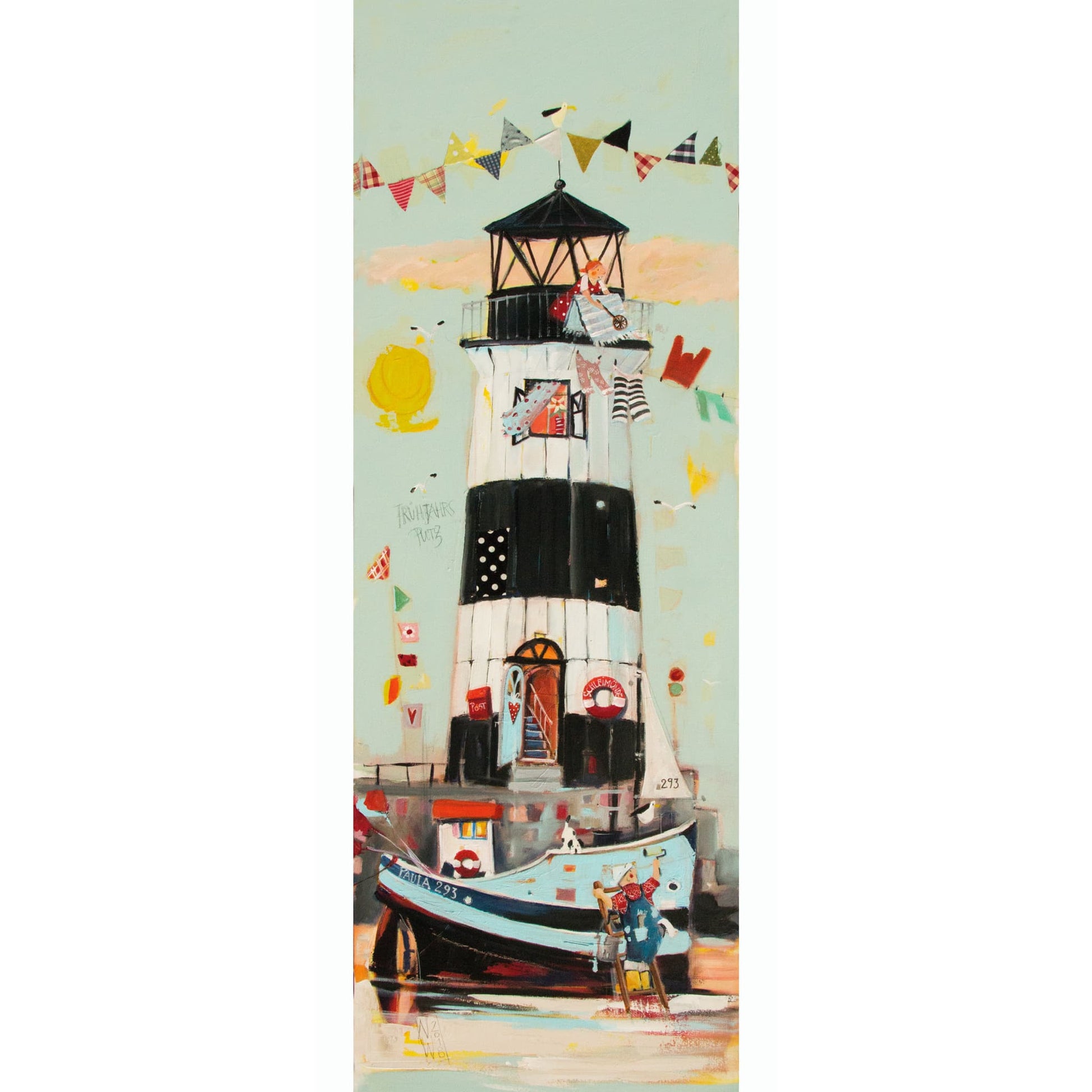 Schleimünde gemalt von Nicole Wenning