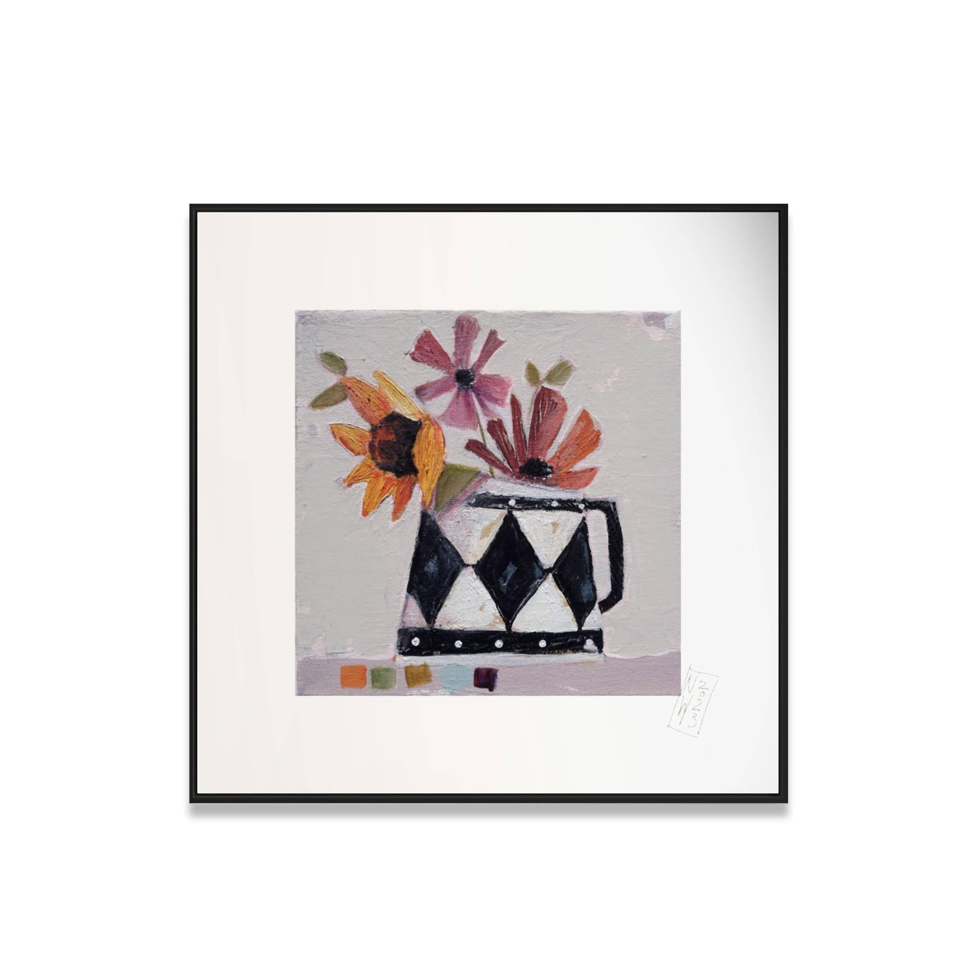 Stillleben Blumenmotiv - Fineartprint - Atelier am Meer 