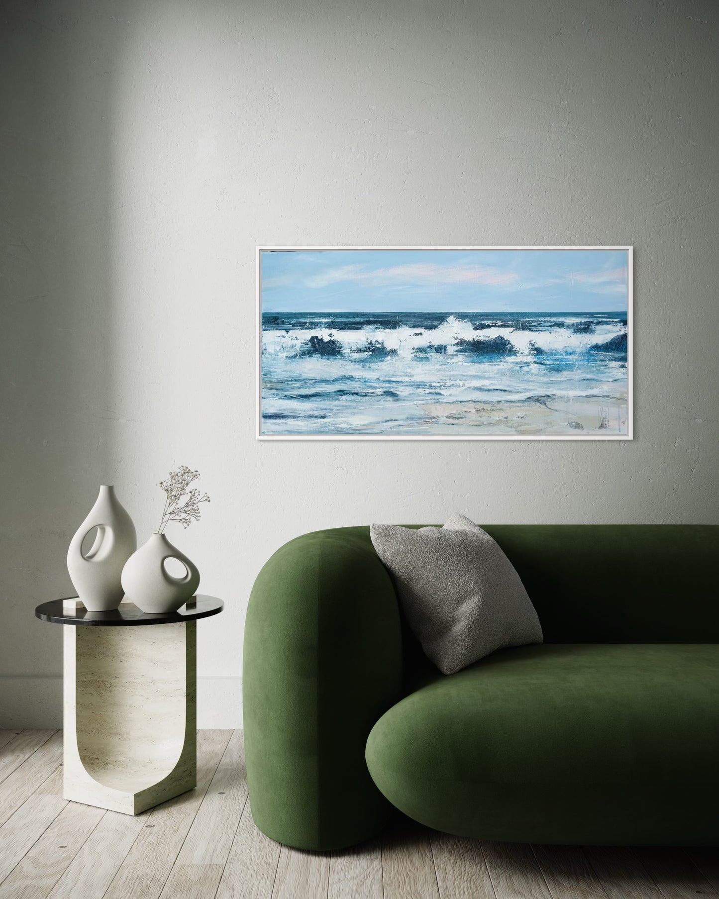 Maritimer Leinwanddruck  - Nordsee-Kunst von Nicole Wenning