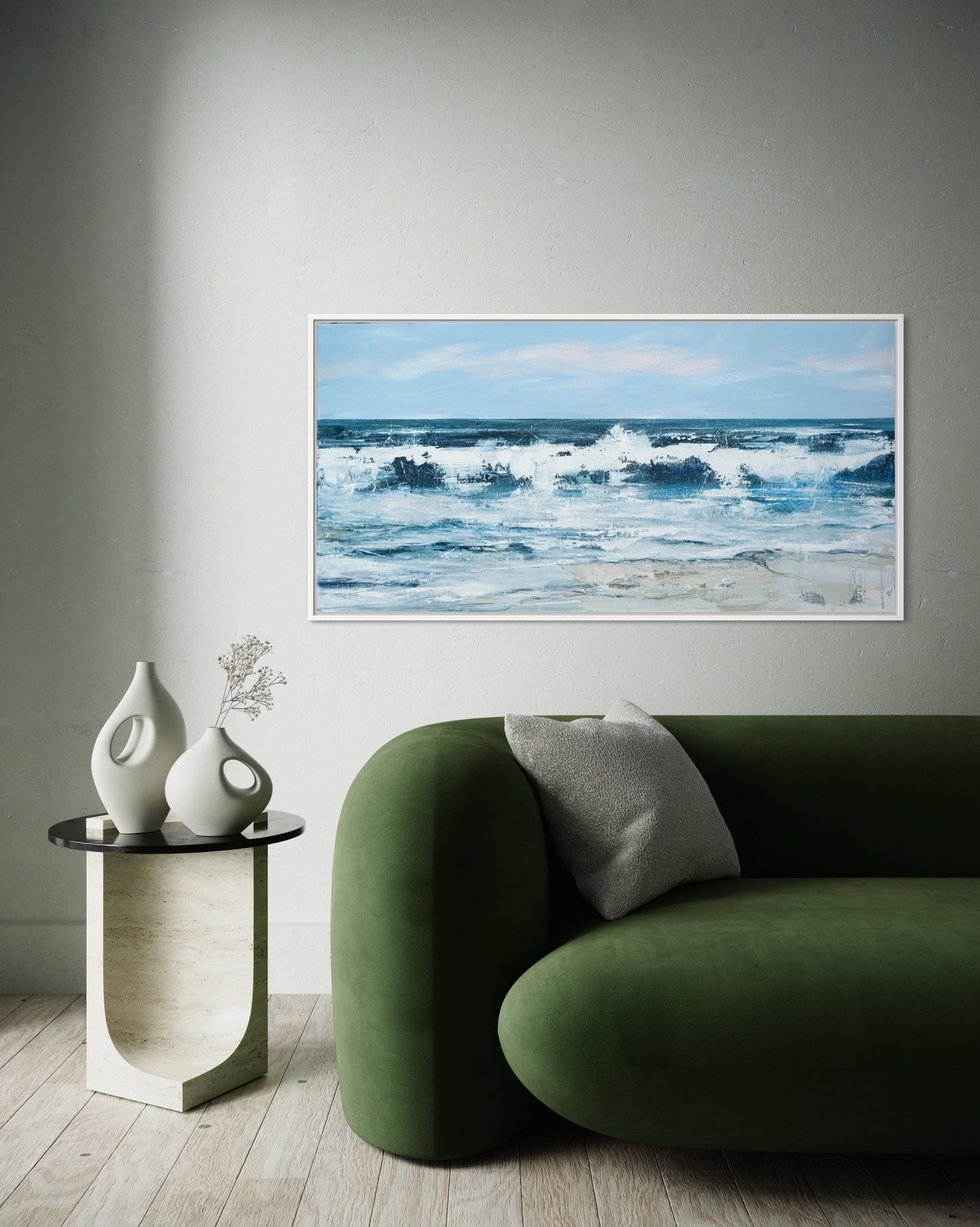Maritimer Leinwanddruck  - Nordsee-Kunst von Nicole Wenning
